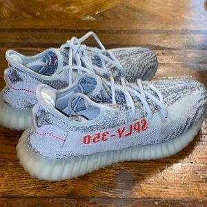 Yeezy 350 blue tint